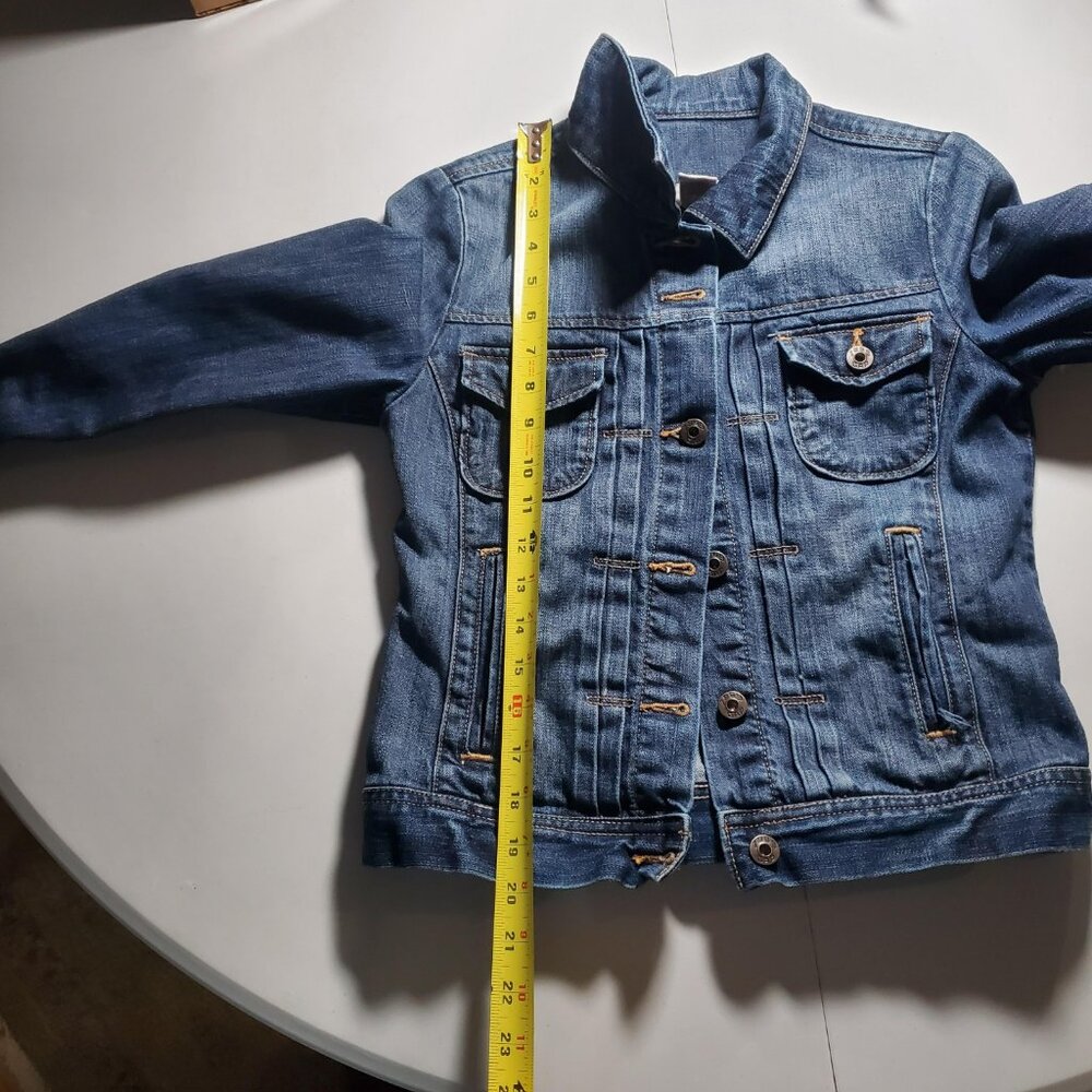 Gap Jeans Dark Denim Trucker Jacket From Fall 2012 Sz XS - Picture 8 of 16
